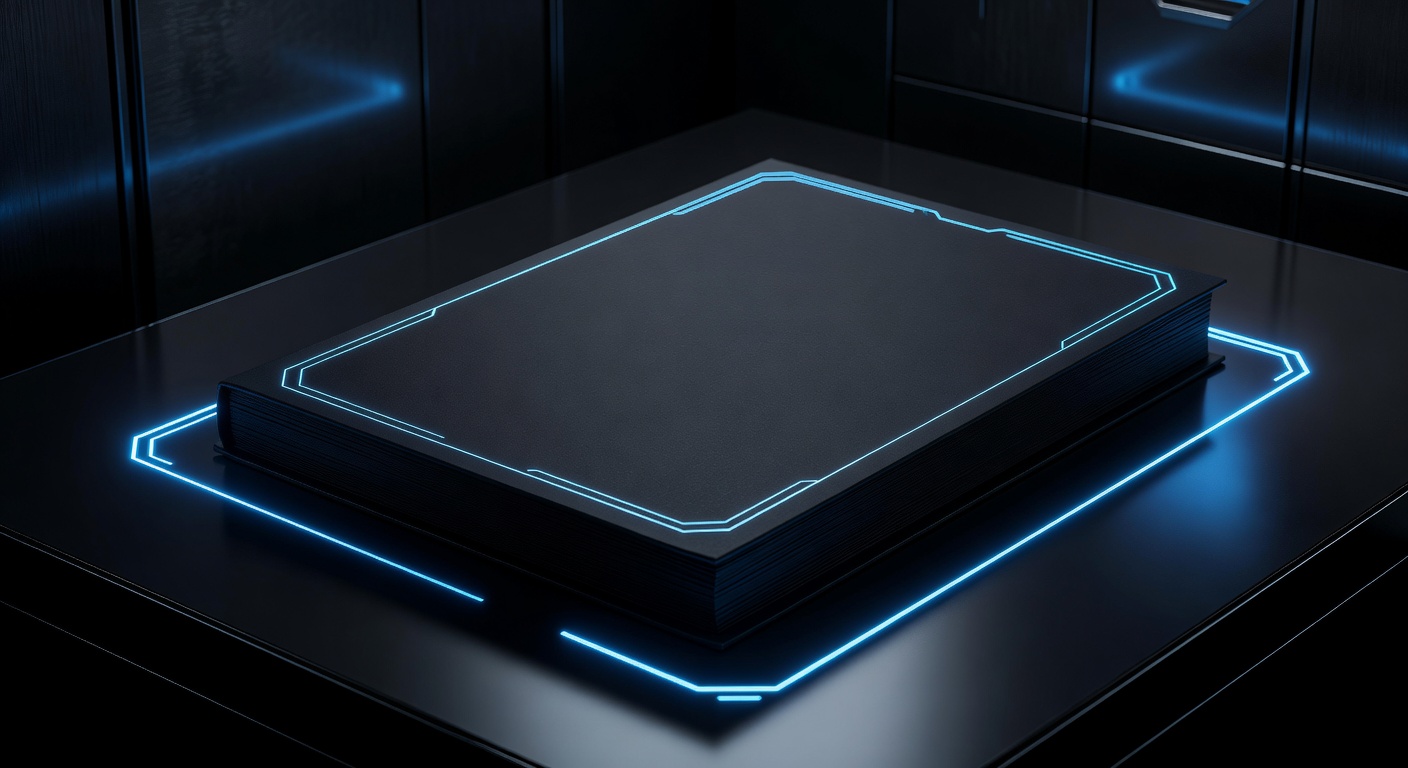 Terms and conditions legal concept with dark premium style and blue neon accents